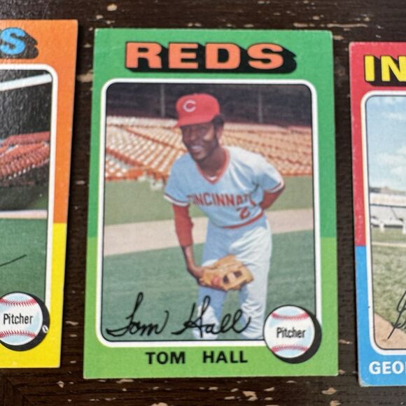 1975 Topps Baseball 12 Card Lot w Elliott Maddox Joe Ferguson Orioles Team Wood - Picture 3 of 12